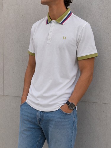 Fred perry polo bianca - polo,