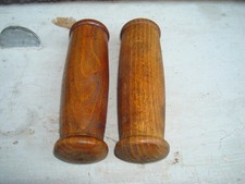 Manopole manubrio biciclette in legno, diametro 24,5/25 mm