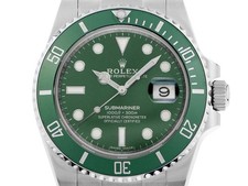 Rolex Submariner Date LV Hulk ref.116610LV 2014 full set come nuovo vintage