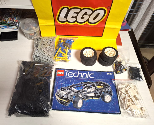 Lego technic 8880 super car - lego,
