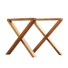 Gambe tavolo incrocio legno - gambe,