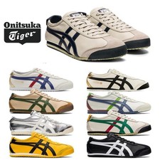 NUOVE scarpe sneakers unisex Onitsuka Tiger 1183C102 tela Messico 66 leggere