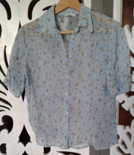 Camicia celeste mezza manica