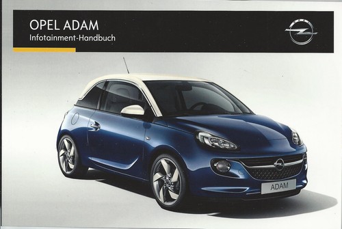 Opel adam infotainment 2016 - opel,