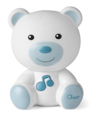 CHICCO Luce Notte Lampada Portatile a Forma di Orso Prima Infanzia 0+ Azzurro