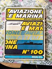 collezione rivista "aviazione e marina" interconair dal '65 al '81