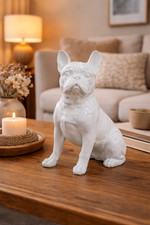 White French Bulldog Ornament