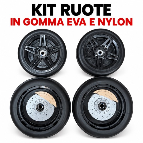 Kit ruote gomma eva - ruote, e