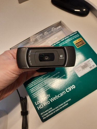 Webcam logitech c910 - logitech, 1080p