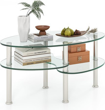 Tavolino Da Salotto in Vetro