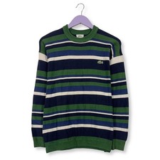 Maglione Lacoste verde blu e