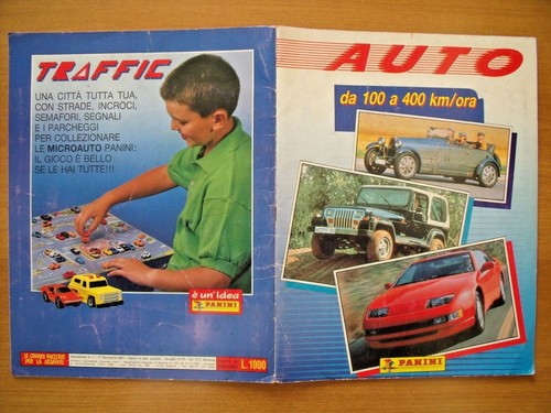 Album figurine auto 100 - 100, a