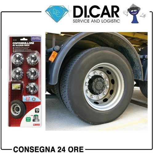 Set copribulloni tappi - 10,
