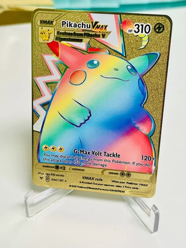 Pikachu vmax pokemon carta - pikachu,