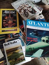 Raccolta Riviste Atlante, Airone, Amadeus, Lyrica, Bell'Italia anni 60 70 80 90