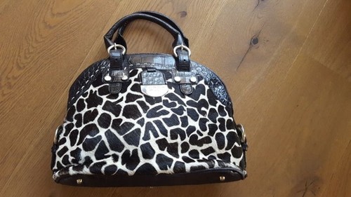 Borsa tosca blu - borsa, cavallino