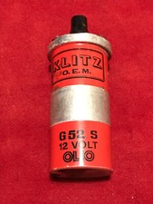 KLITZ O.E.M. OEM G52S 12 VOLT BOBINA ACCENSIONE MOTORE OLIO AUTO EPOCA STORICHE