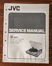 JVC QL-A51 Giradischi/Giradischi Manuale di servizio *Originale* #2