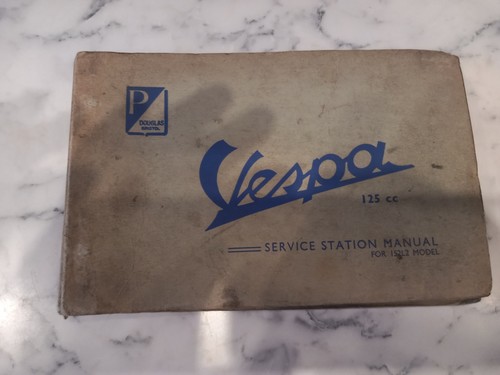 Vespa service station - station, manual