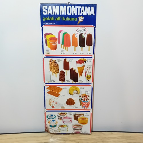 Insegna tabella gelati - insegna,
