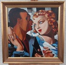 HUILE SUR TOILE DANS LE GOÛT