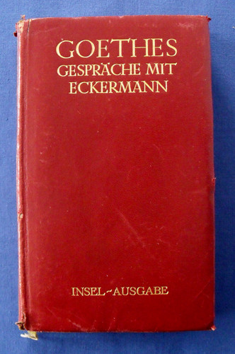 Conversazioni goethe con - di,