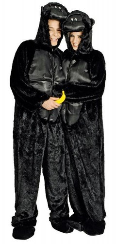 Costume scimmia gorilla tuta