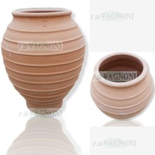 Vaso anfora orcio - righe, in