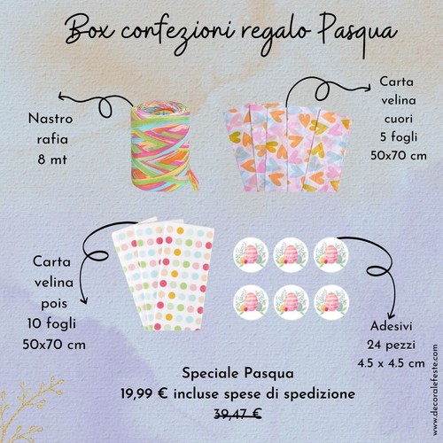 Pezzi box confezioni regalo - 40,