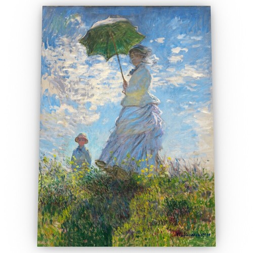 Poster donna con ombrellone - donna,