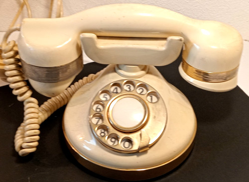Telefono fisso disco - telefono,