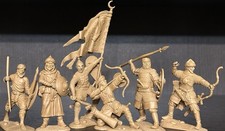 Soldatini giocattolo BTS Saracens Crusades 6 personaggi 1:32 nuovi set completo