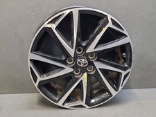 Jante alu - Toyota Yaris IV - 6" x 16" ET50 noir/chrome - PW457-0D004