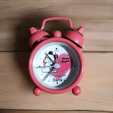 MINI SVEGLIA ROSSA HELLO SPANK METALLO CAMERETTA 