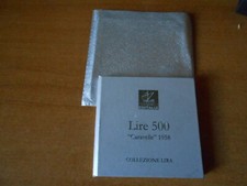 LINGOTTINI 500 LIRE "CARAVELLE" 1958 SU LASTRA BRONZO LAMINATA ARGENTO-(CLA)