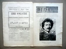 Cesare Tallone Copertina Articolo La Ronda Anno IV N. 40 Verona 3/10/1886