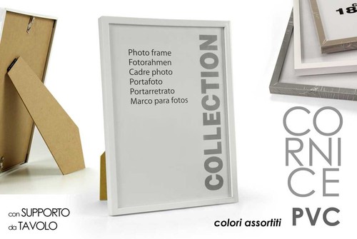 Porta foto cornice pvc - foto,