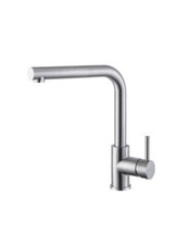 Rubinetto Miscelatore Cucina Bocca "L" Girevole Newform Cromato 4319/21.018