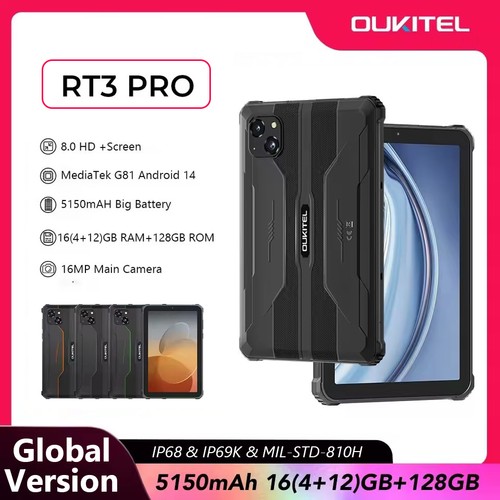 Tablet robusto oukitel rt3 - robusto,