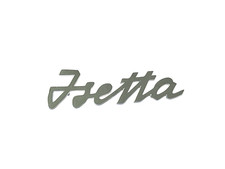 Isetta emblema marca scritta