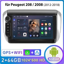 64G 8" per Peugeot 208 2008