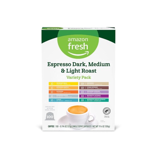 Amazon fresh espresso capsule - espresso,