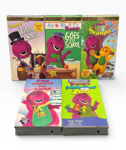 Vtg barney baby bop - bop, lot