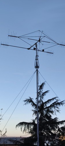 Band hybrid quad antenna - hf,