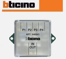 BTICINO TERRANEO 346841 VIDEOCITOFONIA DERIVATORE DI PIANO 2 FILI