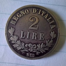 moneta argento regno d'italia