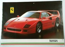 Ferrari 1987-89 Brochure