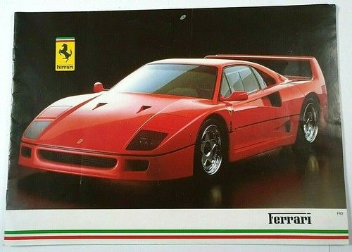 Ferrari 1987 brochure - 1987-89,