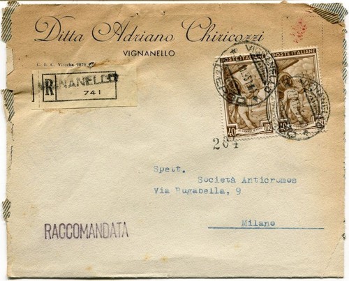 1951 italia lavoro - 1951, al