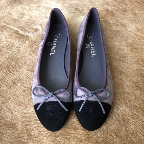 Ballerine chanel camoscio - ballerine,